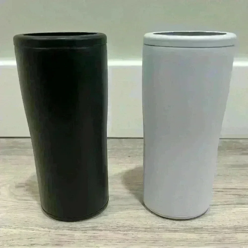 Tervis Triple-Walled Insulated Stainless Steel Slim Can Cooler Coozie 2-pack New